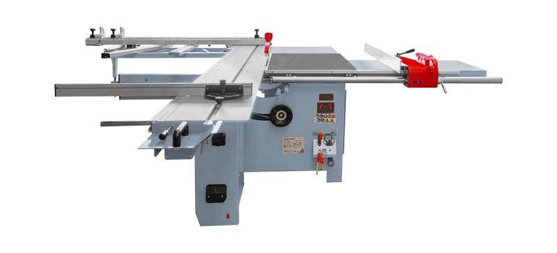 Piła formatowa formatówka krajzega 5,5kW 400V podcinak stół 3200mm ręc zdjęcie 3