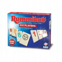 Gra rodzinna towarzyska RUMMIKUB XP dla 6 graczy Remik TM Toys