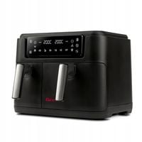 FRYTKOWNICA 9L PODWÓJNA BEZTŁUSZCZOWA AIRFRYER 10 PROGRAMÓW 2400W 2 strefy