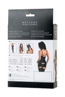"Sukienka Ivy Glossy w czarnym wetlooku - rozmiar L"