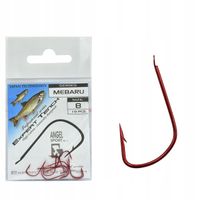 Haczyk Haczyki KAMIKAZE MEBARU Nr 8 (10szt) czerw