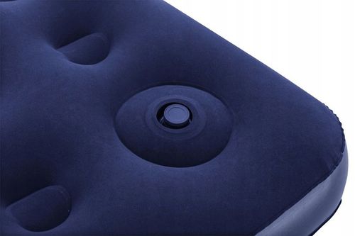 MATERAC DMUCHANY 1-osobowy wbudowana POMKPA nożna 188x99 cm BESTWAY na Arena.pl