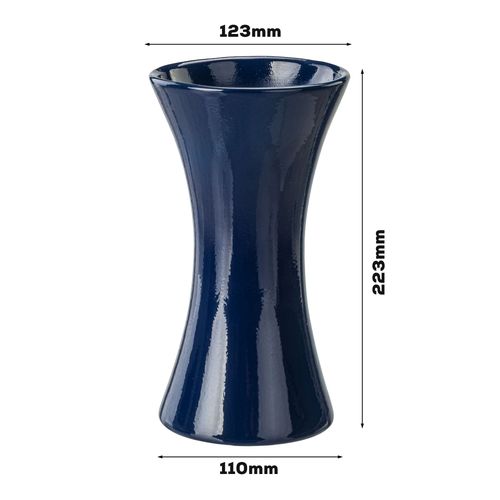Wazon Ceramiczny Klepsydra  Kobalt granat flakon na Arena.pl