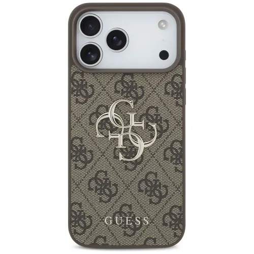 etui guess 4g big logo do iphone 17 pro  max - brązowe na Arena.pl