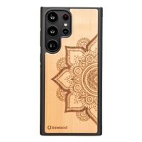 Drewniane Etui Bewood na Samsung Galaxy S23 Ultra MANDALA JABŁOŃ