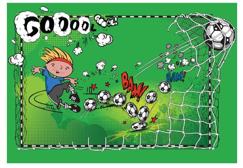 Fototapeta - Pierwszy gol 400x280 na Arena.pl