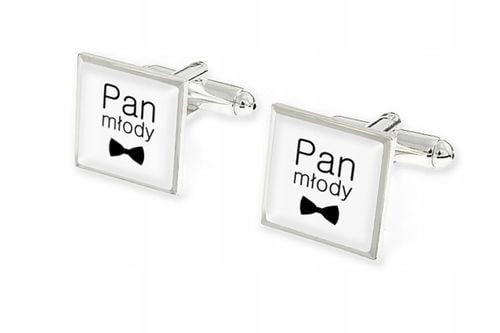 SPINKI MANKIETOWE DLA PANA MŁODEGO ar1251 na Arena.pl