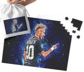 PUZZLE - NEYMAR JR WZORY DLA MAŁEGO PIŁKARZA 35el + WORECZEK
