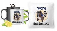 Dla Adriana Zestaw Kubek Magiczny + Poduszka Z Nadrukiem Ze Zdjęciem