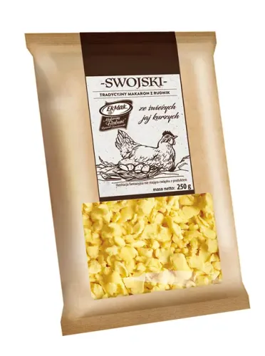 EkMak Makarony Babuni Swojski makaron tradycyjny zacierka 250 g na Arena.pl