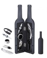 zestaw do wina w etui w formie butelki kinghoff kh-1166