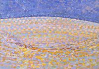 Plakat 100x70cm  Dune III, Piet Mondrian Vintage do Salonu