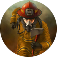 Opłatek na tort Urodziny Strażak Wóz Strażacki Strażak Sam Postać Bohater