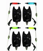 ZESTAW SYGNALIZATOR WĘDKARSKI WODOODPORNY CZUJNIK DIODY LED+ SWINGER HANGER