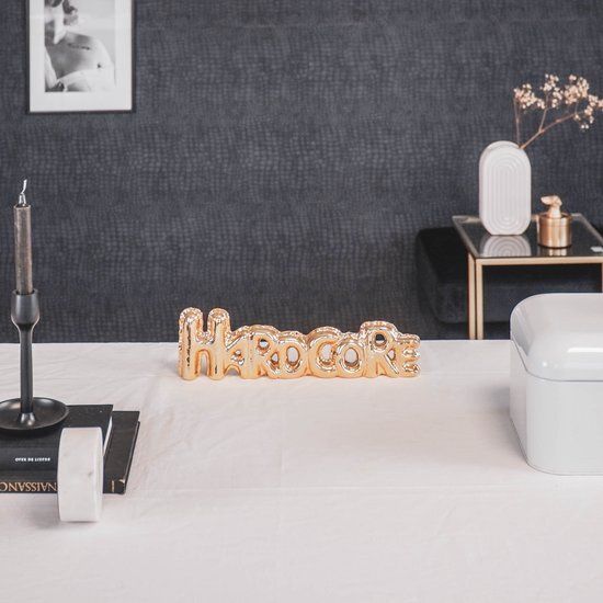 Figurka Hardcore balonowa złota zdjęcie 2