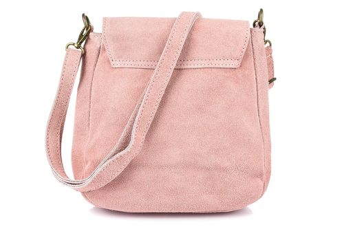 Torebka skórzana Damska Zamszowa Listonoszka retro X40 na Arena.pl