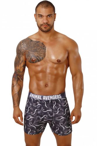 Bokserki męskie CRAZY BOXER Black Eel L na Arena.pl