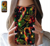 ETUI CASE SAMSUNG GALAXY S24 FE ŚWIĘTA LASKA CUKROWA CHOINKA JEMIOŁA WZORY