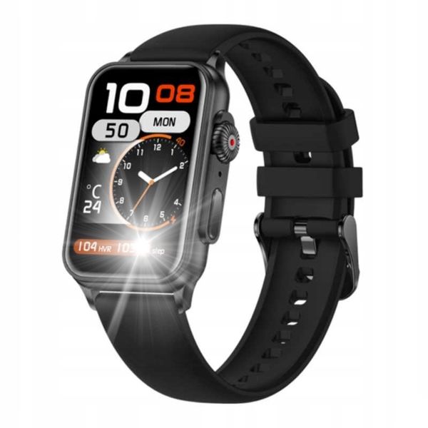 Smartwatch niktrade 206478693 czarny zdjęcie 1
