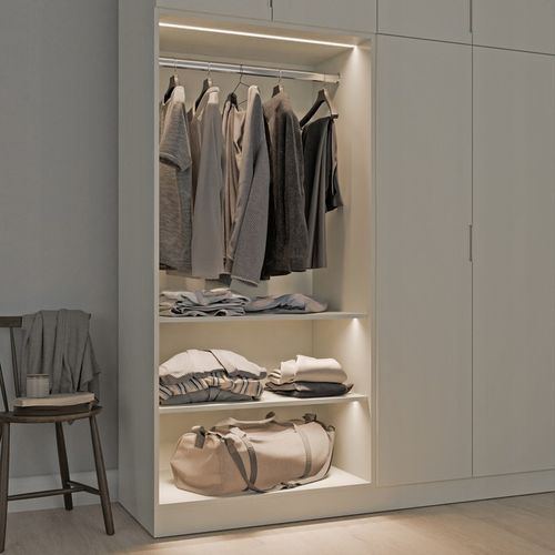 PROFIL aluminiowy do taśma LED czarny wpuszczany klosz 2M zestaw na Arena.pl