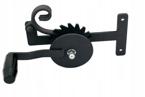 Kołowrotek do grilla kuty na linkę lub łańcuch na Arena.pl