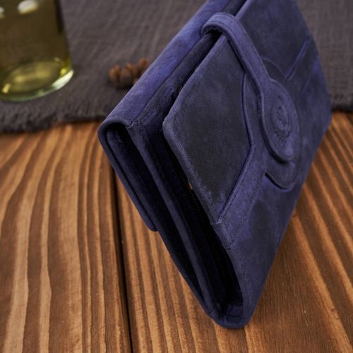 portfel damski duży skórzany vintage granatowy paolo peruzzi t-134-hdb na Arena.pl