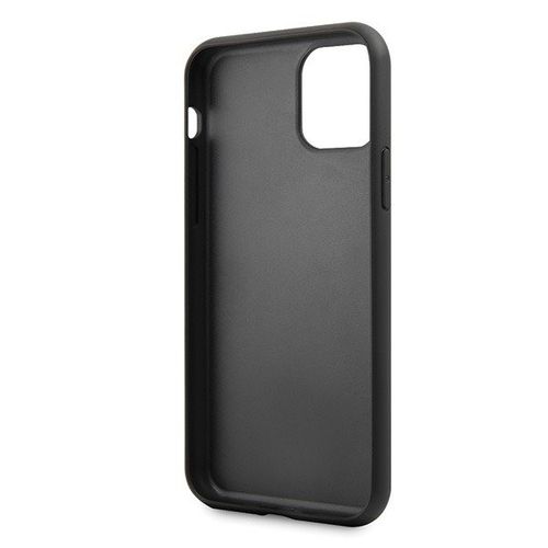 Etui Case GUESS HARD CASE 4G DOUBLE LAYER GLITTER IPHONE 11 CZARNY na Arena.pl