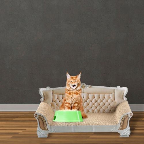 Drapak Tekturowy Dla Kota SOFA Legowisko Karton Kanapa Leżak 52cm na Arena.pl