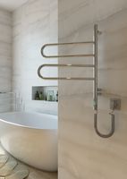 ELNA Grzejnik łazienkowy elektryczny Fluger 2 Chrome ruchome elementy