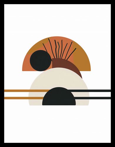 Plakat 50x65cm Słońce i Cień na Arena.pl