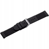 Pasek do zegarka - Victorinox V.60028 czarny kauczuk 21mm
