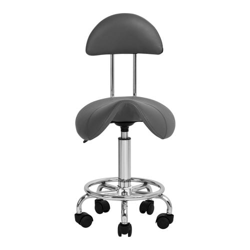 Taboret kosmetyczny 6001 szary na Arena.pl