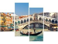 140CM 70 OBRAZ MOST RIALTO WENECJI ŚCIENNY