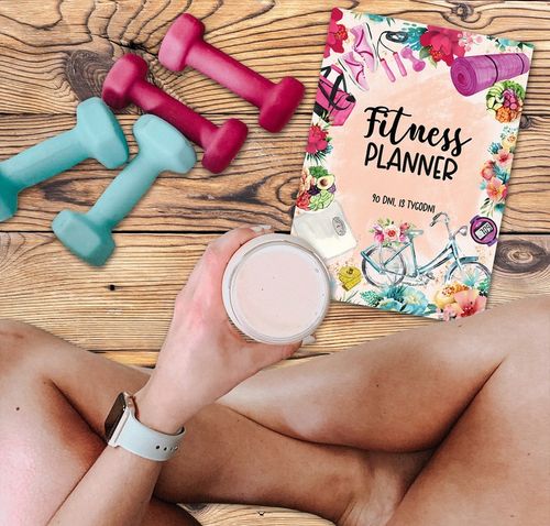 Fit Planer Dziennik Trening Fitness Dieta Zdrowie na Arena.pl