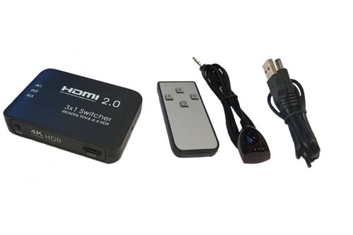 Sumator HDMI 3x1 SPH-S1032.0 4K HDR na Arena.pl