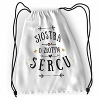 Plecak Dla Siostry Sportowy Szkolny Worek Torba Z Nadrukiem Ze Zdjęciem