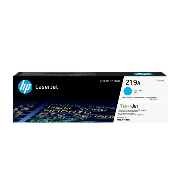 Toner HP 219A (W2191A) Cyan zdjęcie 2