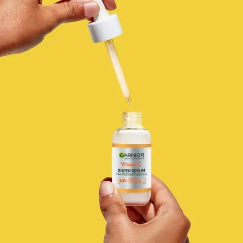 Garnier serum do twarzy na przebarwienia z witaminą C na dzień i noc na Arena.pl