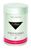 CELLINI Kawa Premium Espresso Moka. 100% Arabiki. W puszce. 250 g