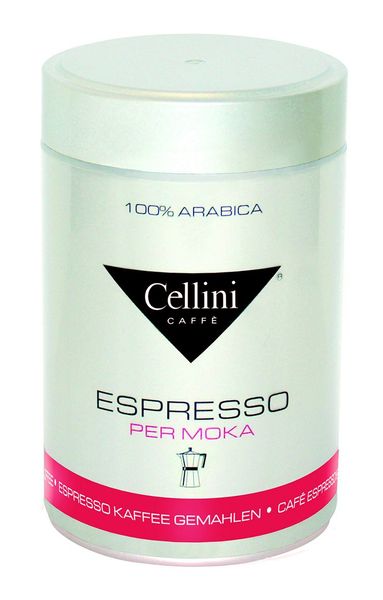 CELLINI Kawa Premium Espresso Moka. 100% Arabiki. W puszce. 250 g zdjęcie 1