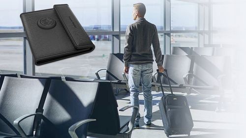 Lokalizator GPS MILI portfel podróżny z lokalizatorem MiTag APPLE IOS na Arena.pl