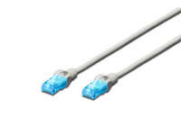 Patchcord U/UTP 5e Digitus RJ45 / RJ45 20 m szary