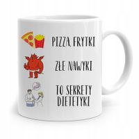 Dla Dietetyka Dietetyczki Kubek Sekret Dietetyki Z Nadrukiem Ze Zdjęciem