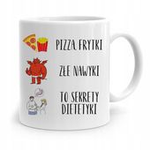 Dla Dietetyka Dietetyczki Kubek Sekret Dietetyki Z Nadrukiem Ze Zdjęciem