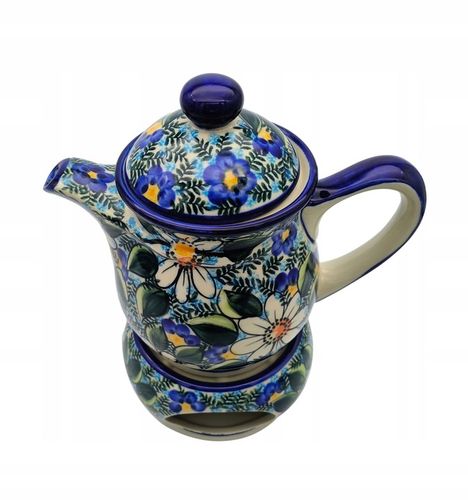 CZAJNIK Z PODGRZEWACZEM CERAMIKA BOLESŁAWIEC na Arena.pl