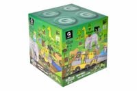 Klocki Konstrukcyjne „Block&Steps Przygody Na Safari” Gra Planszowa 3W1