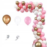 Dekoracja balonowa GIRLAND Mega Zestaw mix kolor 115szt