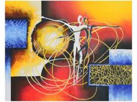 40X50CM TAŃCZĄCE POSTACIE OBRAZ