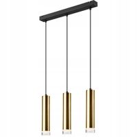 LAMPA WISZĄCA LAMKUR DIEGO 39589 ZŁOTY / CZARNY