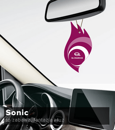 Zapach samochodowy Dr.Marcus Sonic Cranberry Mint na Arena.pl